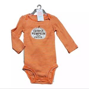 NWT Carter's Just One You Orange Halloween Outfit 2 Piece outfit
